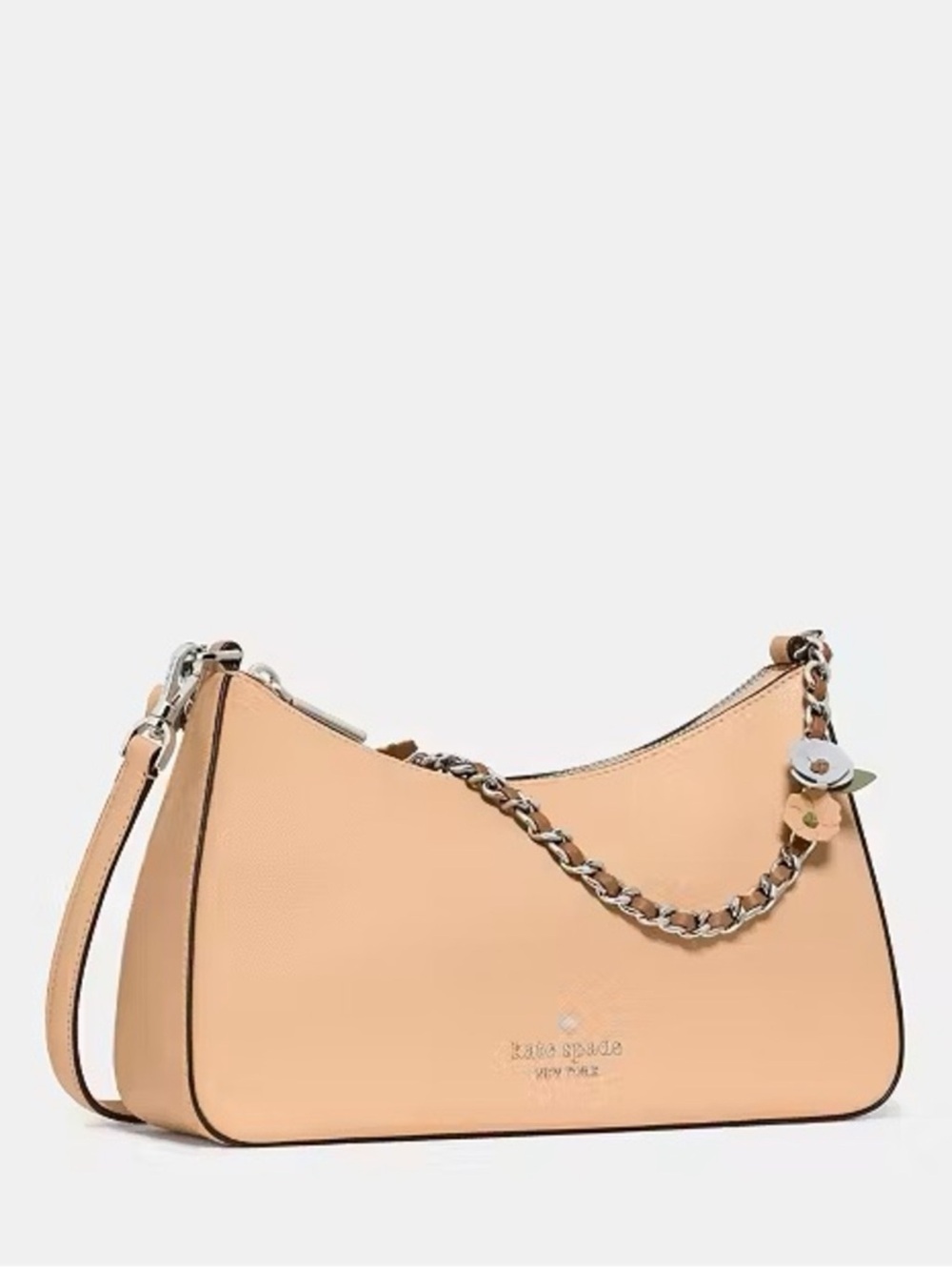 Kate Spade Margot Floral Chain Shoulder Bag Citrus Glaze